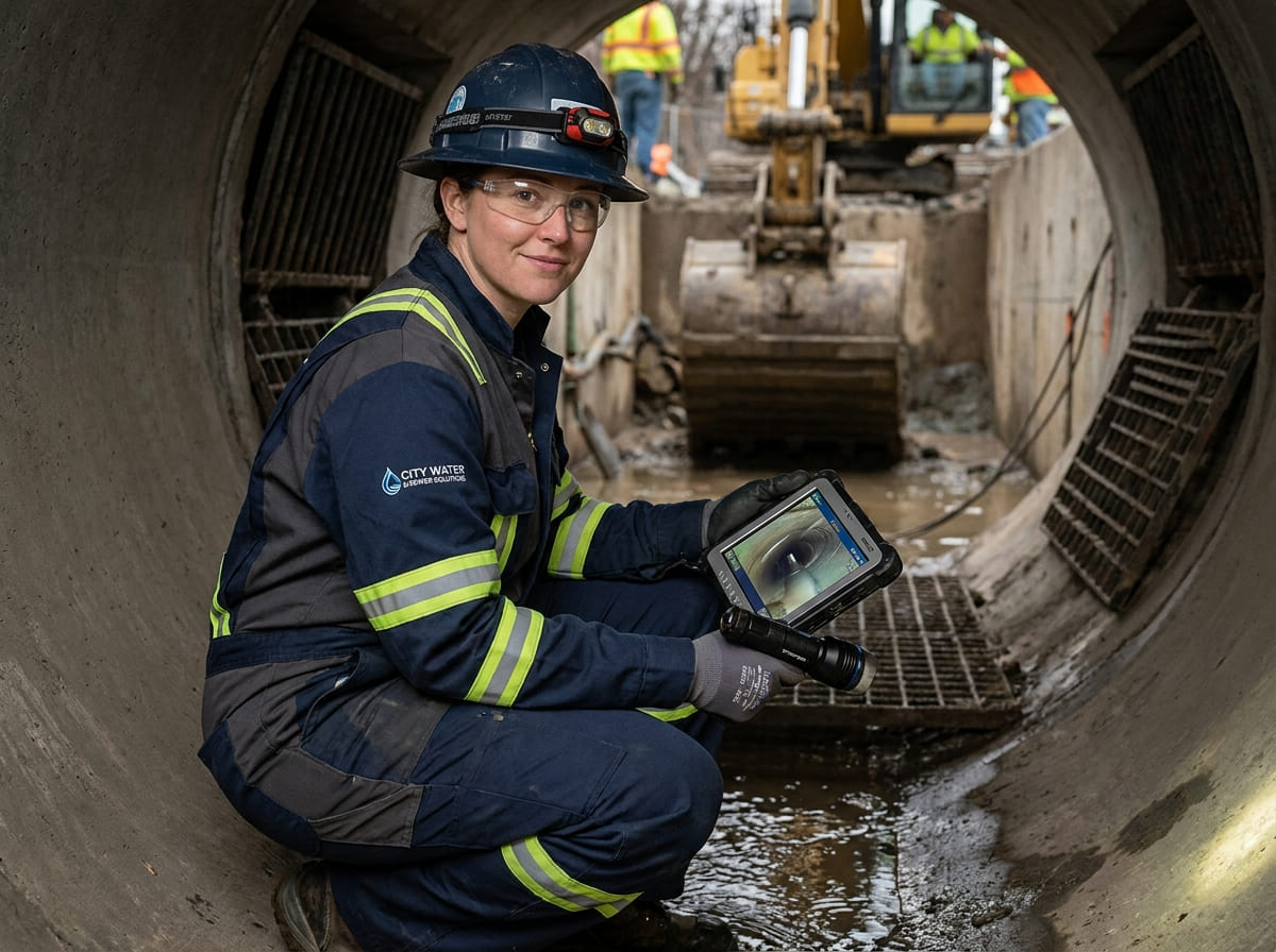 Sewer Line Inspection & Replacement in Geronimo